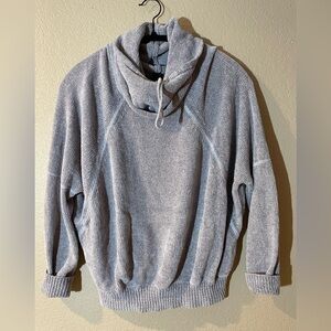 Prana Gray Cowl Neck Sweater